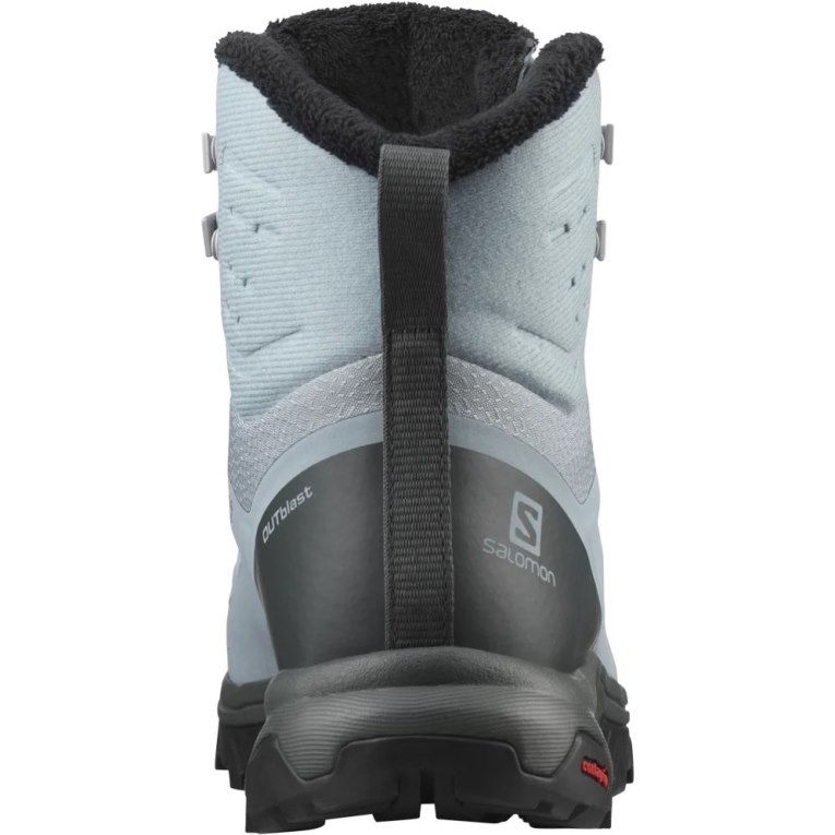 Light Blue Salomon Outblast Thinsulate Climasalomon Waterproof Women's Winter Boots | IE ZM9403